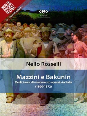 cover image of Mazzini e Bakunin